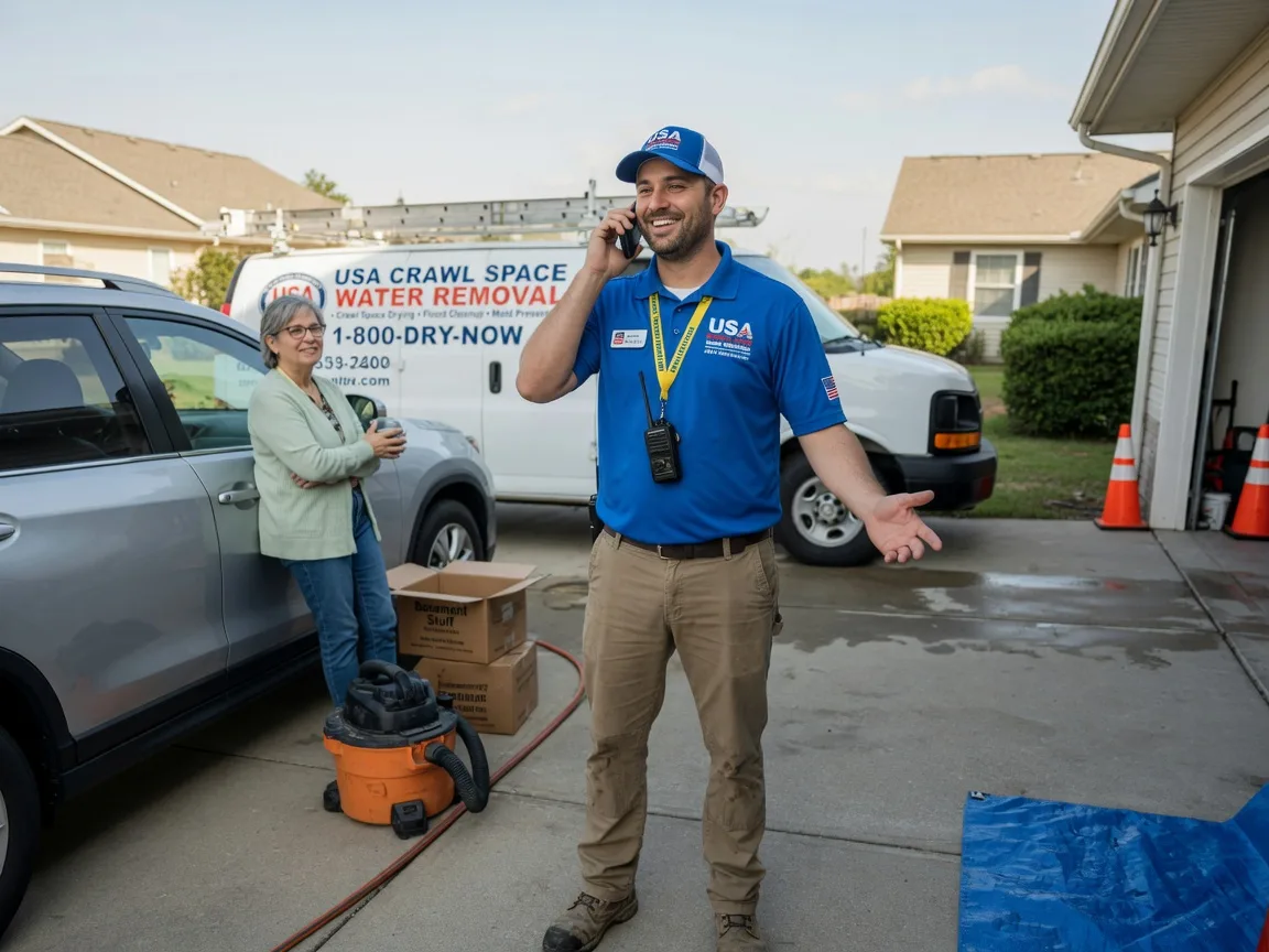 Crawl Space Water Removal Newton Grove, NC FAQs